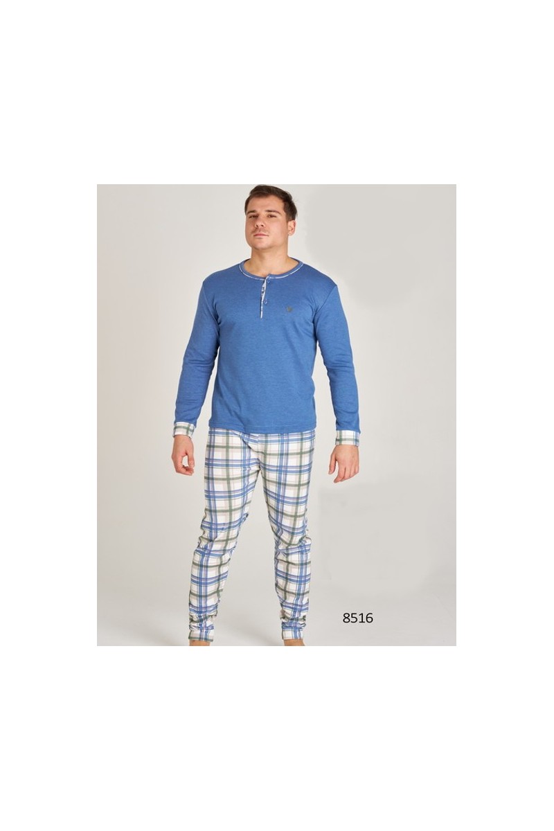 8516 RUIPEREZ 4XL PIJAMA HOMBRE PANTALON CUADROS