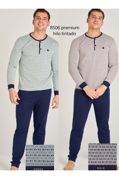 8506 RUIPEREZ M-3XL PIJAMA HOMBRE JACQUARD