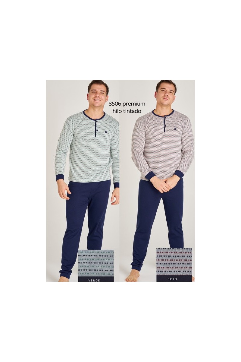 8506 RUIPEREZ 4XL PIJAMA HOMBRE JACQUARD