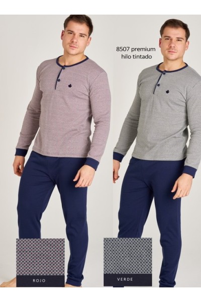 8507 RUIPEREZ 4XL PIJAMA HOMBRE JACQUARD