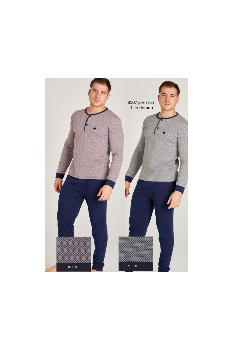 8507 RUIPEREZ 4XL PIJAMA HOMBRE JACQUARD