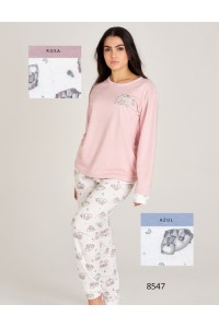 8547 RUIPEREZ PIJAMA MUJER OSO PINGÚINO