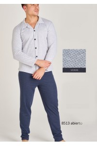 8513 RUIPEREZ 4XL PIJAMA HOMBRE ABIERTO DIBUJO PEQUEÑO