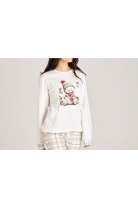 8555 RUIPEREZ PIJAMA MUJER MUÑECO CUADROS