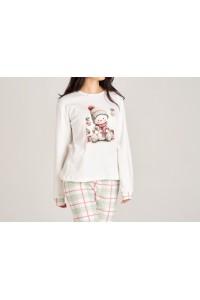 8585 RUIPEREZ PIJAMA NIÑA MUÑECO CUADROS