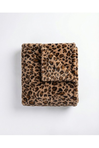 69200 ADMAS 127x152 MANTA ANIMAL PRINT