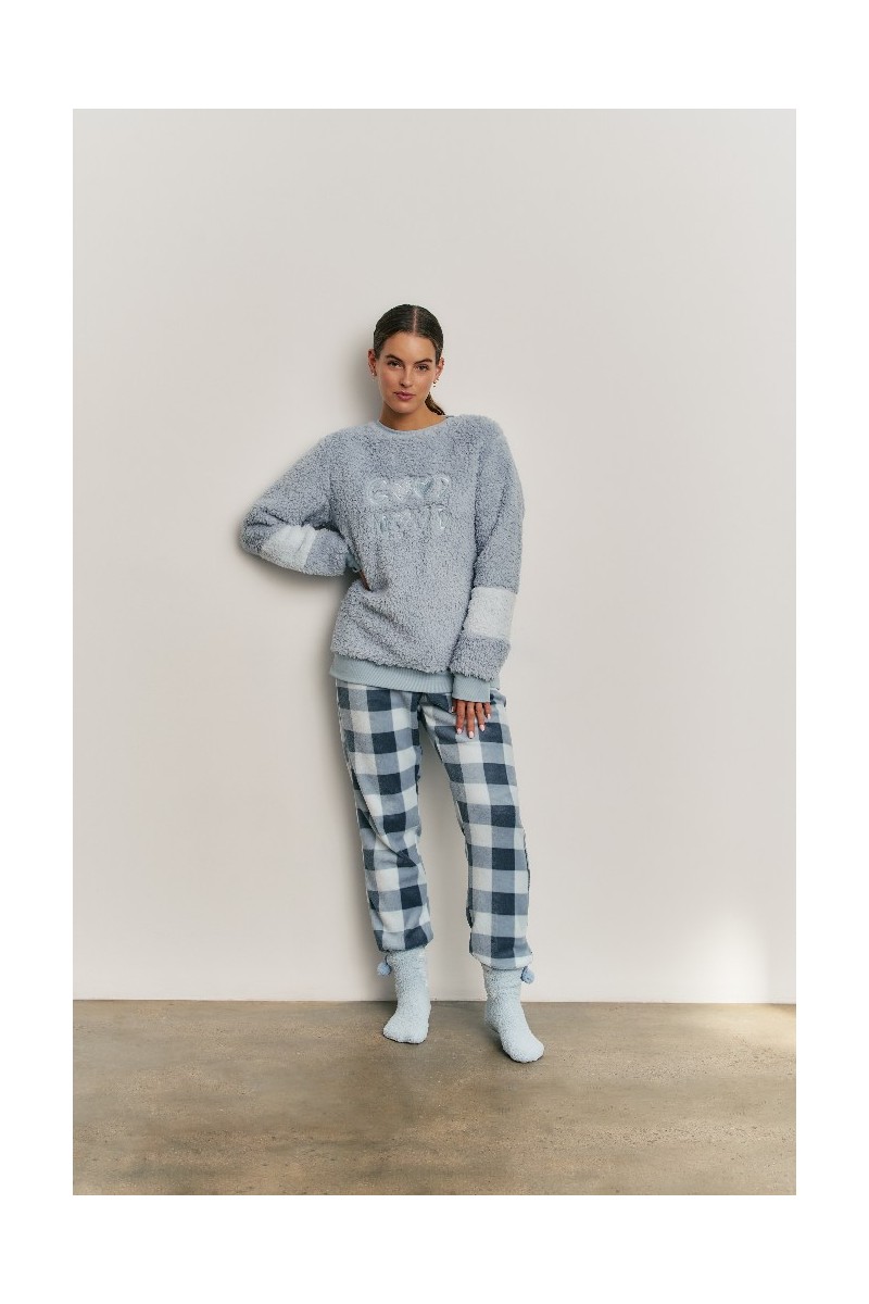 N22202 PROMISE PIJAMA MUJER BORREGUITO GOOD