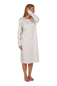 80080 LENISS M-3XL CAMISON MUJER FLORECITAS