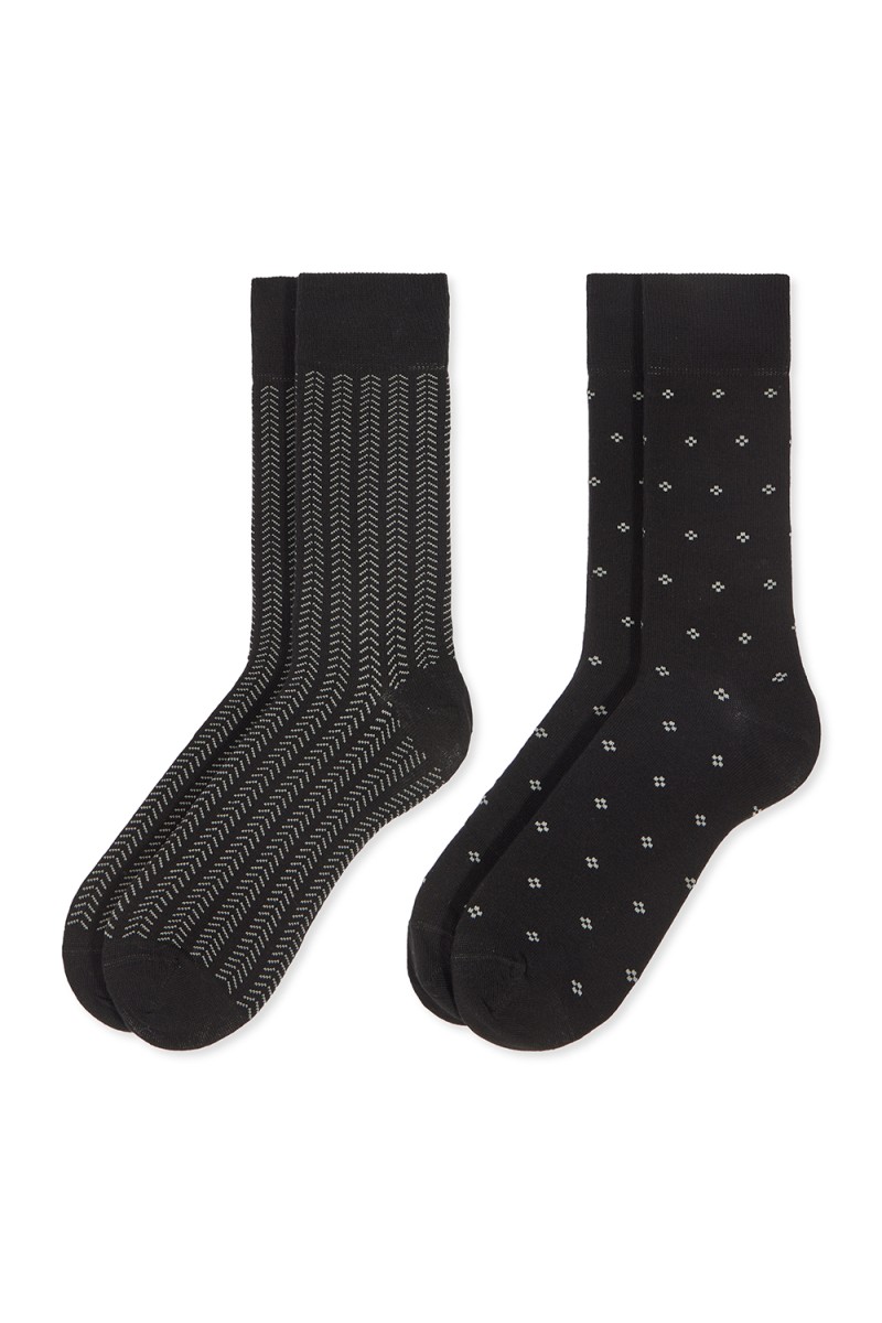 0215002 SOXLAND PACK-2 CALCETIN HOMBRE ALGODON FANTASIA