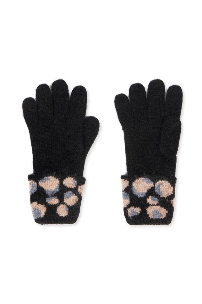 14102 SOXLAND GUANTE MUJER TRICOT PUÑO ANIMAL PRINT