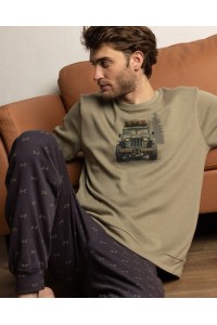 64826 ADMAS PIJAMA HOMBRE JEEP CAMPER