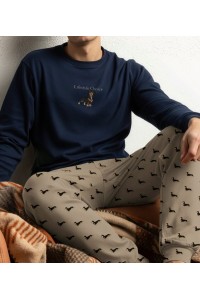 64808 ADMAS PIJAMA HOMBRE LIFESTYLE CHOICE PERRITOS