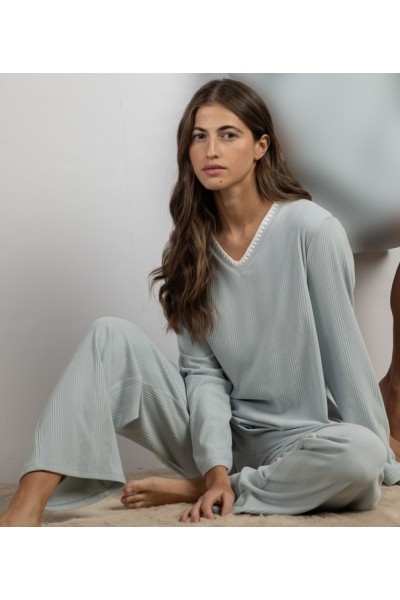 64653 ADMAS PIJAMA MUJER PICO CANALE