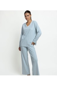64653 ADMAS PIJAMA MUJER PICO CANALE