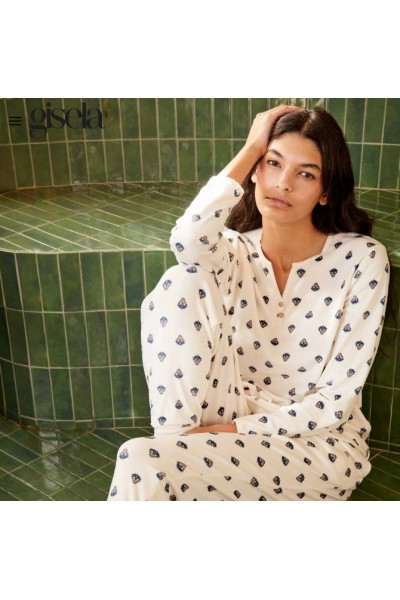 2 20442S GISELA PIJAMA MUJER ÉTNICO