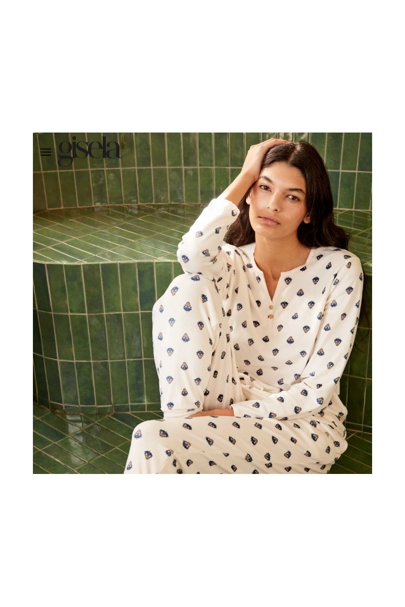 2 20442S GISELA PIJAMA MUJER ÉTNICO