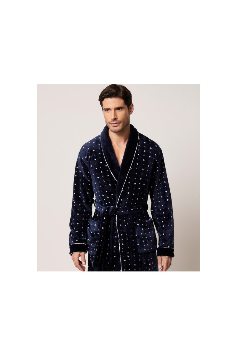 1014-C LIN M-2XL BATA HOMBRE CORTA DIBUJO PEQUEÑO