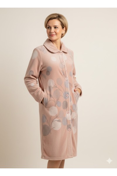 1024 LIN M-2XL BATA MUJER CORALINA FLORAL