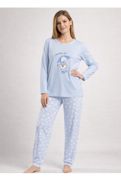 6618 LIN PIJAMA MUJER DANCING IM THE RAIN