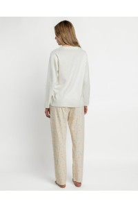 64596 ADMAS PIJAMA MUJER WINTER LANDSCAPE