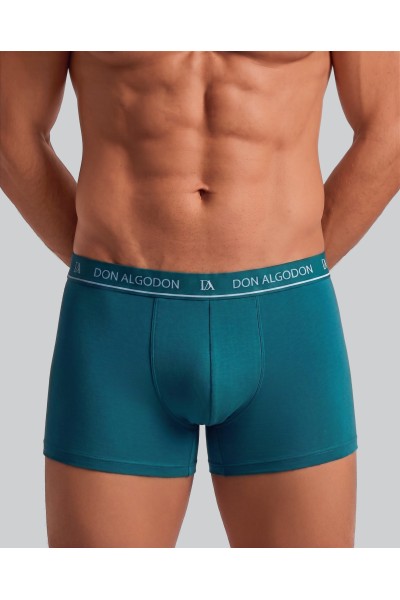PB738 DON ALGODON PACK-2 BOXER HOMBRE FANTASIA GOMA VISTA