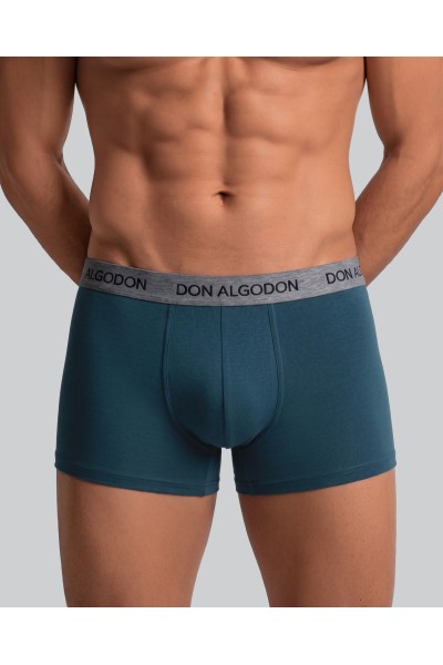 PB04 DON ALGODON PACK-2 BOXER HOMBRE FANTASIA GOMA VISTA