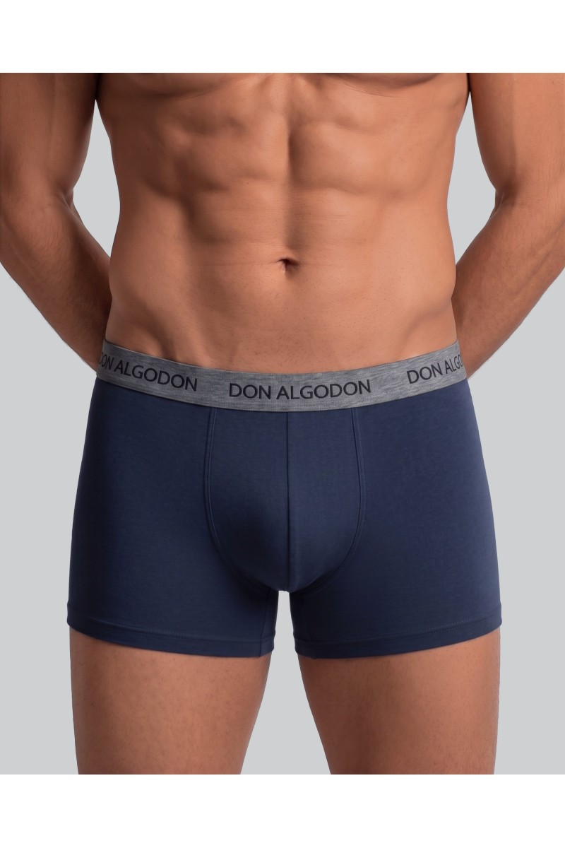 PB04 DON ALGODON PACK-2 BOXER HOMBRE FANTASIA GOMA VISTA