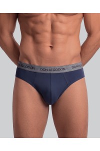PS04 DON ALGODON PACK-2 SLIP HOMBRE FANTASIA GOMA VISTA