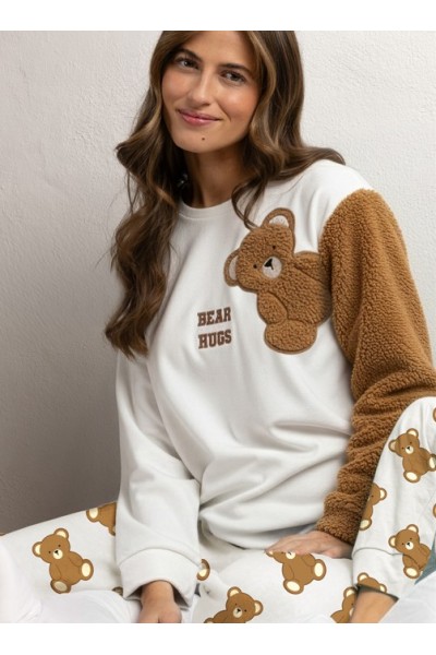 64964 ADMAS PIJAMA MUJER BEAR HUGS