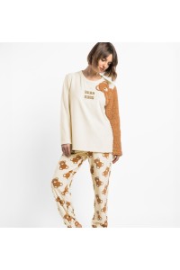 64964 ADMAS PIJAMA MUJER BEAR HUGS