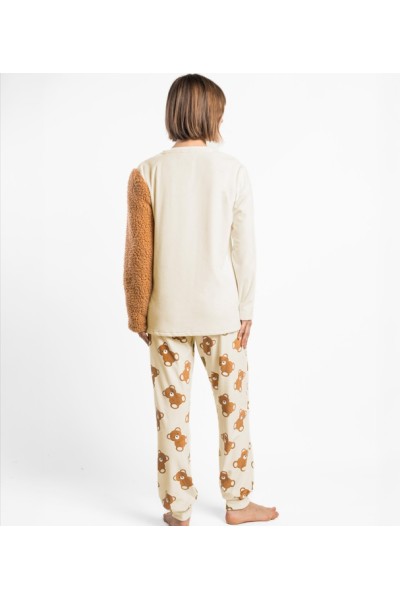 64964 ADMAS PIJAMA MUJER BEAR HUGS