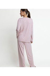 64630 ADMAS PIJAMA MUJER PICO ENCAJE