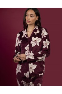 64656 ADMAS PIJAMA ABIERTO FLORAL