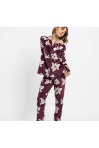 64656 ADMAS PIJAMA ABIERTO FLORAL