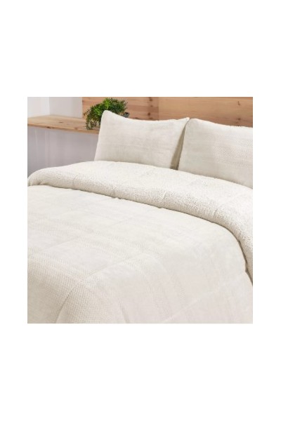 RISO MANTEROL 135 (235x260) COMFORTER BORREGUITO+2 CUADRANTES (50X70)