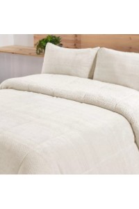 RISO MANTEROL 105 (200x260) COMFORTER BORREGUITO+CUADRANTE 50x70