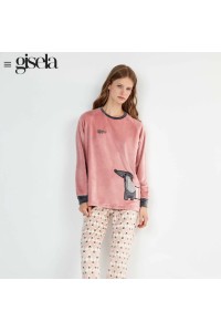 2 20514S GISELA PIJAMA MUJER WOOF