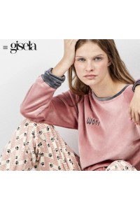 2 20514S GISELA PIJAMA MUJER WOOF