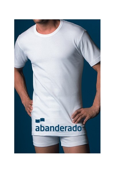 806 ABANDERADO CAMISETA HOMBRE FIBRA THERMAL MANGA CORTA CUELLO REDONDO