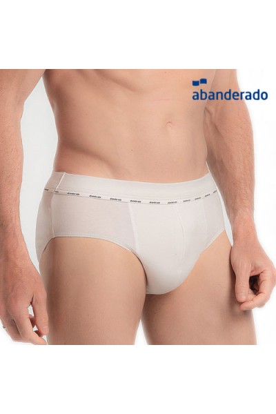 A08HW ABANDERADO SLIP HOMBRE ALGODON PEINADO "Suavidad Real"