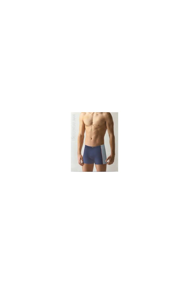 340 ASMAN PACK-2 BOXER HOMBRE ALGODON BANDAS LATERALES