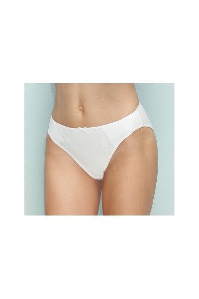 6784 EVEN BRAGA BIKINI ALGODON LYCRA BORDADO LATERAL