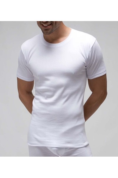 710 RAPIFE 48-56 CAMISETA HOMBRE ALGODON MANGA CORTA CUELLO REDONDO