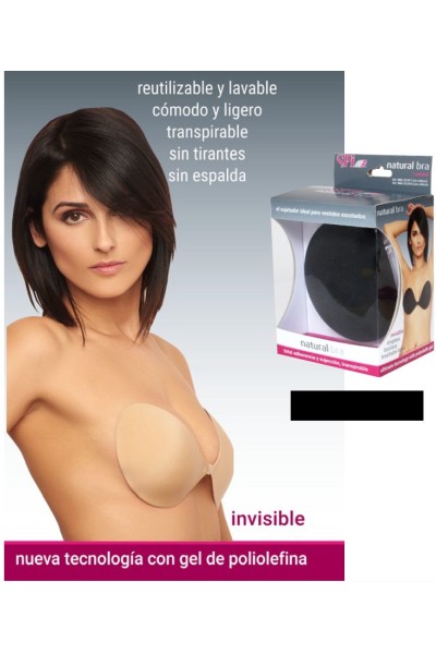 23018 SPI NATURAL BRA COPA ADHESIVA PUSH-UP