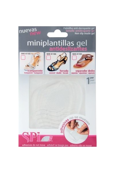 41102 SPI MINI PLANTILLA GEL ADHESIVA TRANSPARENTE