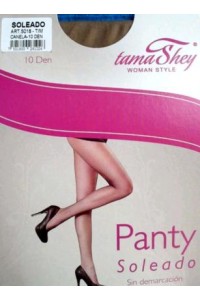 5018 TAMASHEY XL PANTY NUDE CON PIEZA SOLEADO 10 DEN