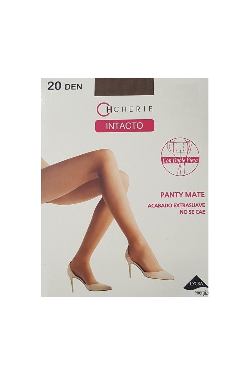 5713 CHERIE PANTY INTACTO DOBLE PIEZA 20 DEN