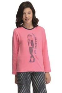 7932 EVEN PIJAMA NIÑA RAGAZZE "Pant Lunares"